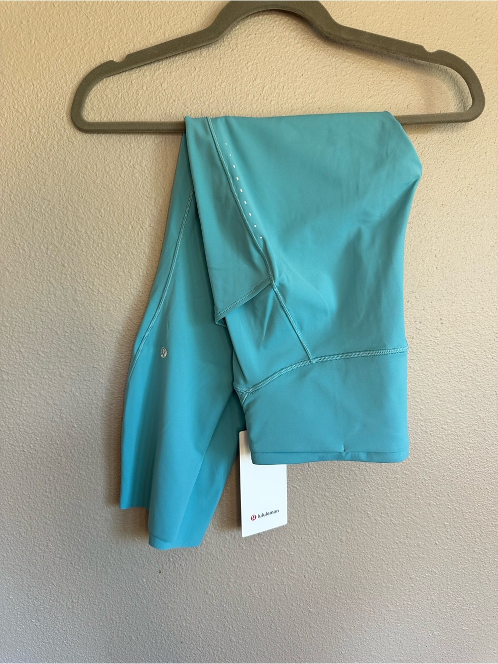 Lululemon Fast and Free HR Tight 25” with pockets, Tidewater Teal